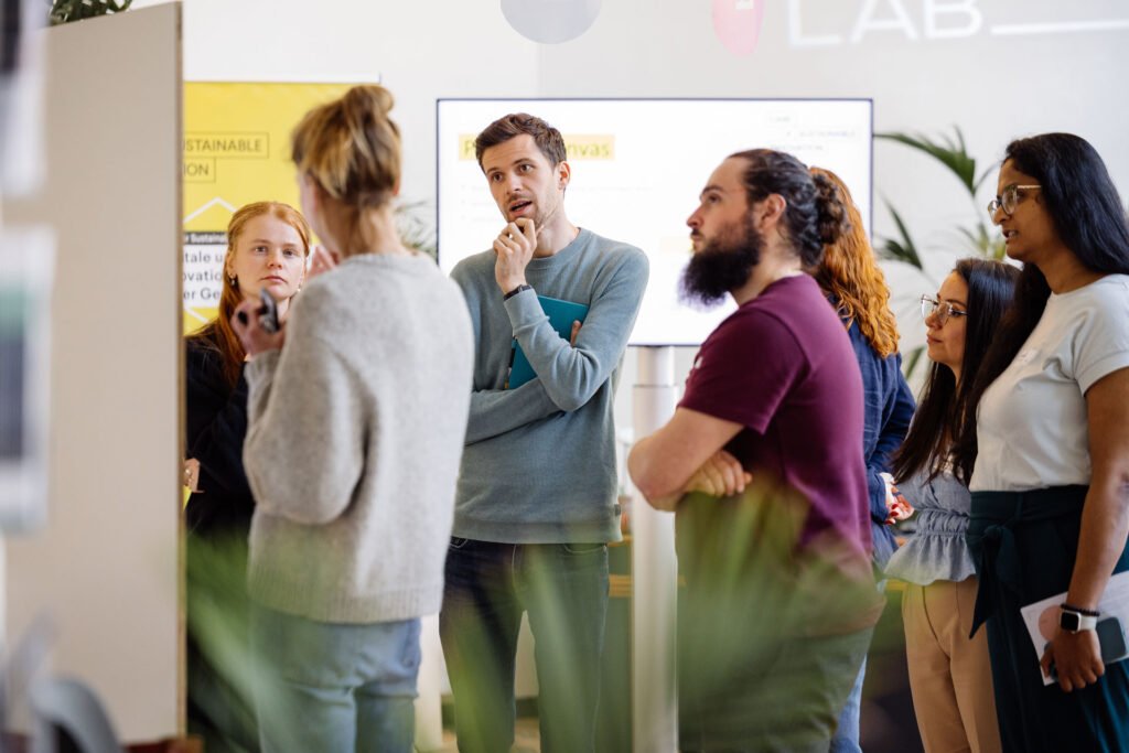 5. Cross-Innovations Werkstatt: Kreislaufwirtschaft, Foto von Martin Bruan