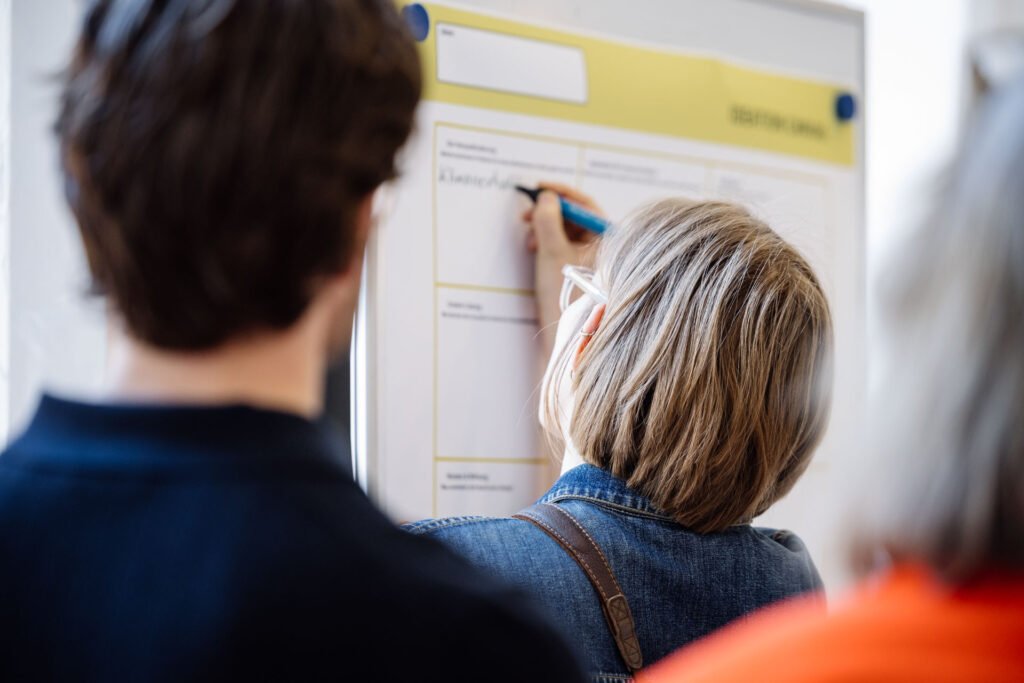 5. Cross-Innovations Werkstatt: Kreislaufwirtschaft, Foto von Martin Bruan