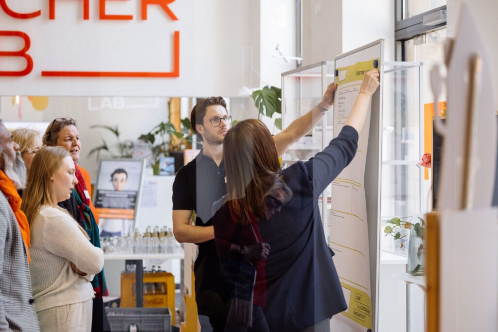 5. Cross-Innovations Werkstatt: Kreislaufwirtschaft, Foto von Martin Bruan